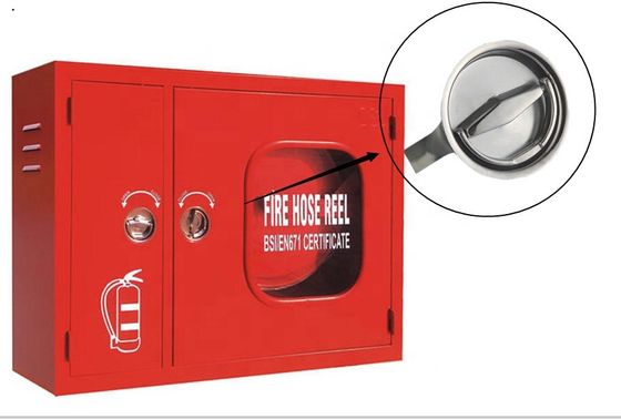 Circular Turning Truck Box Lock Swing Silver Garage Door Handle Lock